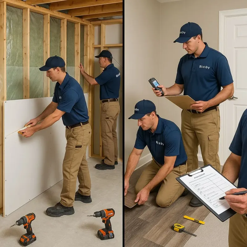 Repairs and Reconstruction process in Colesville, MD