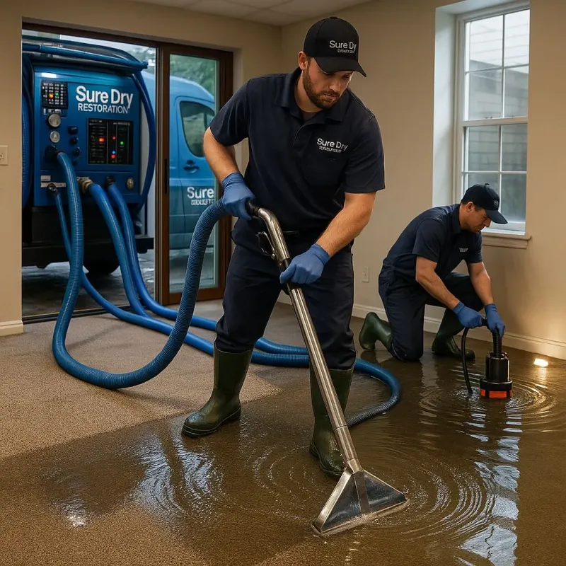 Water Extraction and Removal process in Colesville, MD